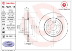 Piduriketas BREMBO 08.F821.13