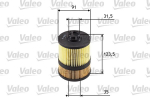 &Otilde;lifilter VALEO 586549
