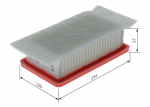 &Otilde;hufilter BOSCH F 026 400 715