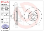 Piduriketas BREMBO 09.D250.11