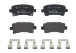 Piduriklotsi komplekt,ketaspidur BREMBO P 59 059