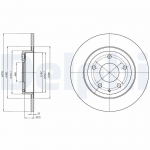 Piduriketas DELPHI BG4534C