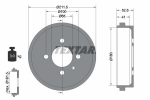 Piduritrummel TEXTAR 94022700