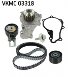 Veepump + hammasrihmakomplekt SKF VKMC 03318