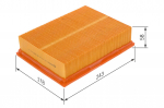 &Otilde;hufilter BOSCH 1 457 433 085