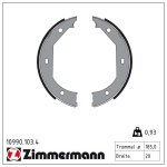 Piduriklotside komplekt,seisupidur ZIMMERMANN 10990.103.4