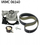 Veepump + hammasrihmakomplekt SKF VKMC 06140