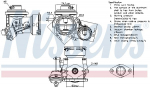 EGR-klapp NISSENS 98299