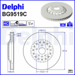 Piduriketas DELPHI BG9519C
