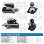 Starter MEAT & DORIA 5015029