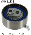 Pingutusrull,Hammasrihm SKF VKM 11332