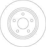 Piduriketas TRW DF6556