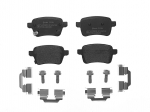 Piduriklotsi komplekt,ketaspidur BREMBO P 59 086