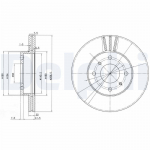 Piduriketas DELPHI BG2567