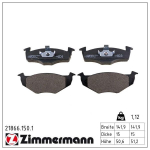 Piduriklotsi komplekt,ketaspidur ZIMMERMANN 21866.150.1