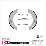 Piduriklotside komplekt,seisupidur ZIMMERMANN 10990.128.9