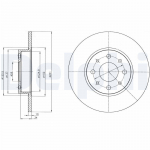 Piduriketas DELPHI BG4312