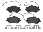 Piduriklotsi komplekt,ketaspidur BREMBO P 61 078