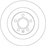 Piduriketas TRW DF6970