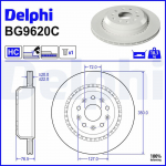 Piduriketas DELPHI BG9620C