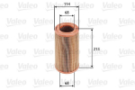 &Otilde;hufilter VALEO 585615