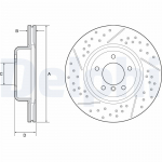 Piduriketas DELPHI BG9235C