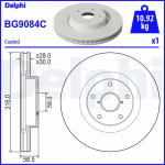Piduriketas DELPHI BG9084C