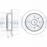 Piduriketas DELPHI BG4194