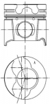 Kolvid KOLBENSCHMIDT 99561620