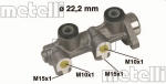 Peapiduri silinder METELLI 05-0336