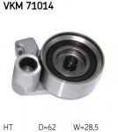 Pingutusrull,Hammasrihm SKF VKM 71014