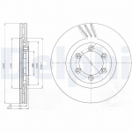 Piduriketas DELPHI BG4112