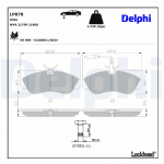 Piduriklotsi komplekt,ketaspidur DELPHI LP878