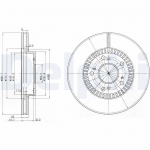 Piduriketas DELPHI BG3720