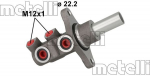 Peapiduri silinder METELLI 05-1158