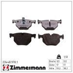 Piduriklotsi komplekt,ketaspidur ZIMMERMANN 23448.970.1