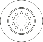 Piduriketas TRW DF4146