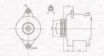Generaator MAGNETI MARELLI MQA1615