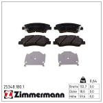 Piduriklotsi komplekt,ketaspidur ZIMMERMANN 25348.180.1