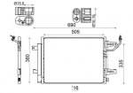 Kondensaator,kliimaseade MAHLE AC 509 000S