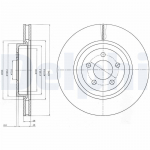 Piduriketas DELPHI BG9050
