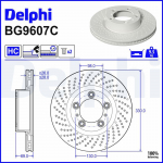 Piduriketas DELPHI BG9607C