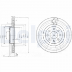 Piduriketas DELPHI BG3944