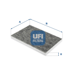 Filter,salongi&otilde;hk UFI 54.268.00