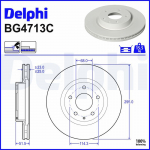 Piduriketas DELPHI BG4713C