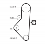 Hammasrihm GATES 5050XS