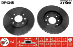 Piduriketas TRW DF4345