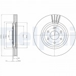 Piduriketas DELPHI BG4176C