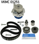 Veepump + hammasrihmakomplekt SKF Vertevo VKMC 01251