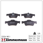 Piduriklotsi komplekt,ketaspidur ZIMMERMANN 23334.165.1